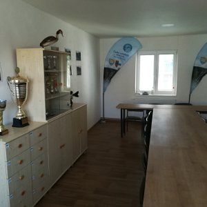 Rekonstrukce klubovny, výstavba garáže a skladových prostor