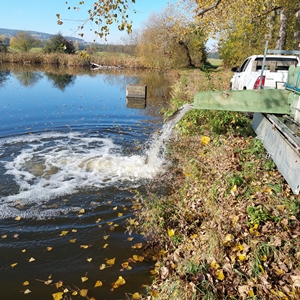 Zarybňování pstruhem 17. 10. 2022</b>